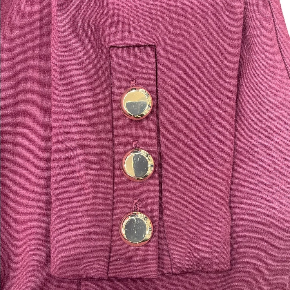 Trina Turk Shiraz burgundy dress NWT - Picture 6 of 8